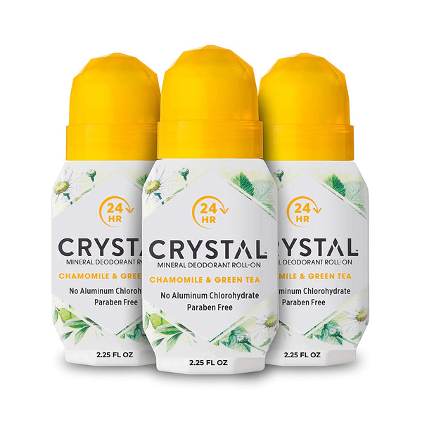 Crystal Deodorant | Chamomile & Green Tea | Mineral Salt