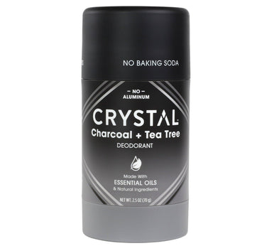 Magnesium Enriched Deodorant Charcoal + Tea Tree