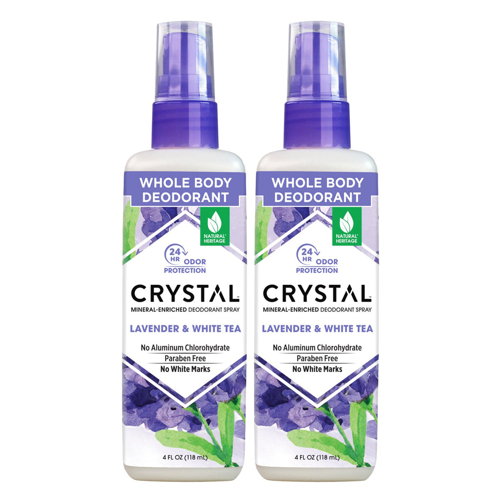 Mineral Deodorant Spray<br><p>Lavender & White Tea (2 Pack)</p>